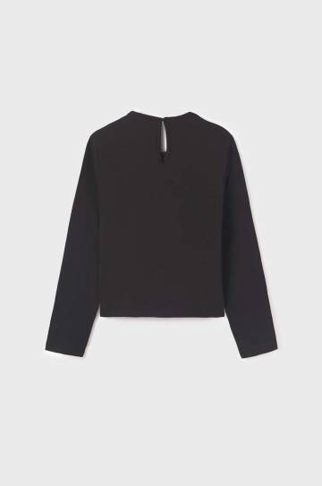 Детский лонгслив Mayoral цвет чёрный