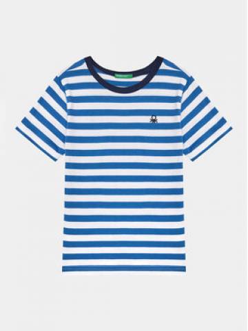 United Colors Of Benetton Футболка 3EJGG10CZ Голубий Regular Fit United Colors Of Benetton Футболка 3EJGG10CZ Голубий Regular Fit