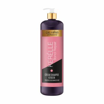 Крем-шампунь DeMira Professional Kerelle Bond Repair Cream Keratin Shampoo для ослабленных и поврежденных волос, 1 л Крем-шампунь DeMira Professional Kerelle Bond Repair Cream Keratin Shampoo для ослабленных и поврежденных волос, 1 л