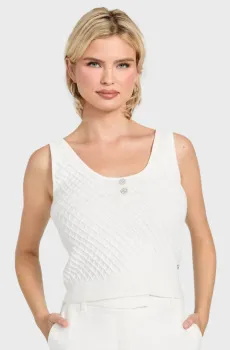 Женский белый джемпер Белый XS Guess W6RR28.Z3P41;G012