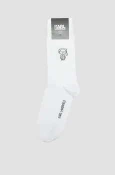 Мужские белые носки Белый 43-46 Karl Lagerfeld 542102.805512;10