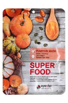 Тканевая маска для лица Eyenlip Super Food Pumpkin Mask Тыква, 23 мл