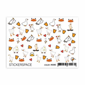 Наклейки для дизайна ногтей StickersSpace Sliders Color (0085) Наклейки для дизайна ногтей StickersSpace Sliders Color (0085)