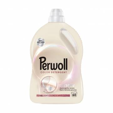 Гель для стирки Perwoll Renew Color Detergent для светлых и белых вещей, 60 стирок, 3 л