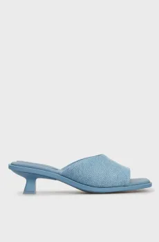 Женские голубые джинсовые мюли THE NOHO MULE DENIM Голубой 37 Tommy Jeans EN0EN02800