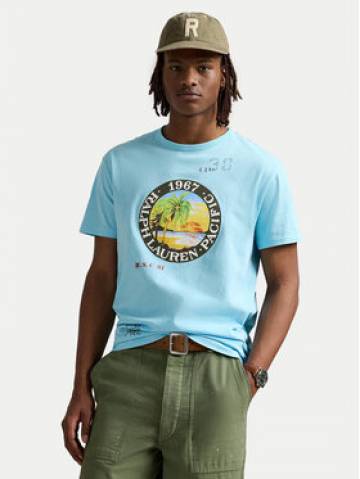 Polo Ralph Lauren Футболка 710958253001 Блакитний Classic Fit Polo Ralph Lauren Футболка 710958253001 Блакитний Classic Fit