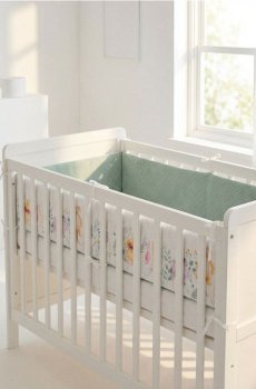 Бампер для дитячого ліжка Winnie teh Pooh - різнобарвний