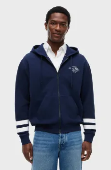 Мужское темно-синее худи NAUTICAL Синий L Tommy Hilfiger MW0MW43184