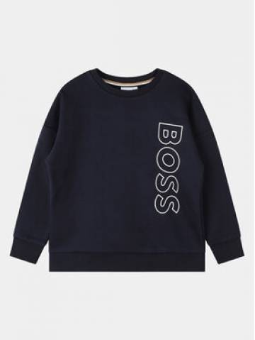 Boss Світшот J25Q13 S Cиній Regular Fit Boss Світшот J25Q13 S Cиній Regular Fit