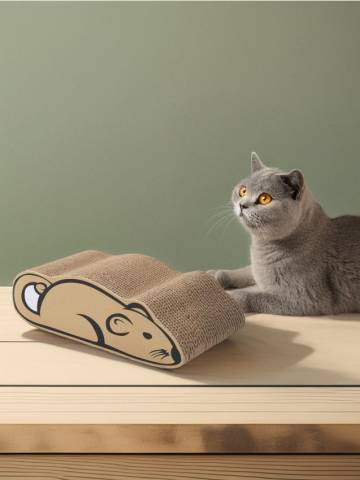 Кігтеточка для кота - бежевий Кігтеточка для кота - бежевий