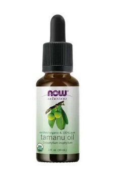 Косметическое масло для лица и тела NOW foods Tamanu Oil таману, 30 мл