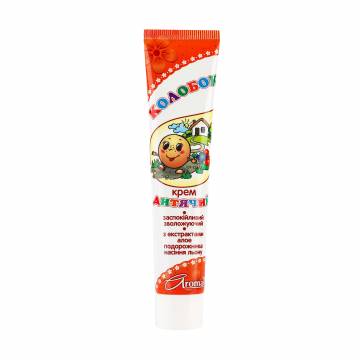 Детский успокаивающий и увлажняющий крем Aromat Колобок, 44 г Детский успокаивающий и увлажняющий крем Aromat Колобок, 44 г