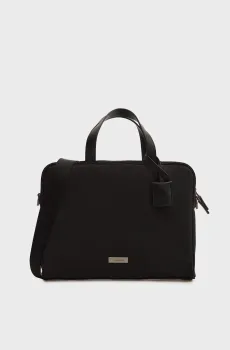 Мужская черная сумка для ноутбука SLEEK Черный ONESIZE Calvin Klein LV04D3351G