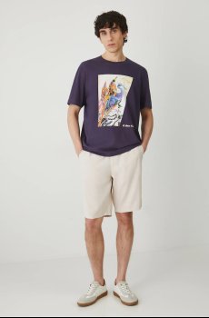 Шорты с примесью льна Medicine