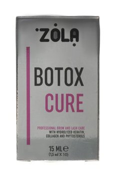 Уценка! Ботокс для бровей и ресниц Zola Botox Cure, 10*1.5 мл (саше)