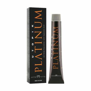 Перманентная краска для волос Hipertin Utopik Platinum с гиалуроновой кислотой, 6.11 Intensive Ash Dark Blonde, 60 мл Перманентная краска для волос Hipertin Utopik Platinum с гиалуроновой кислотой, 6.11 Intensive Ash Dark Blonde, 60 мл