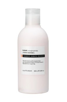 Легкий питательный кондиционер Julies Dream Fleur для поддержания мягкости и эластичности волос, 250 мл