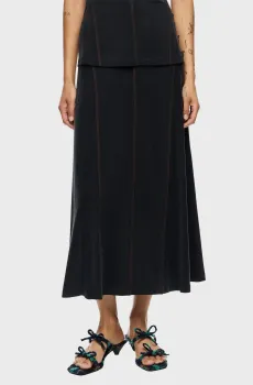 Женская черная юбка Черный S Bimba Y Lola 252BR4851.10035