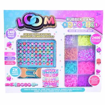 Набір для виготовлення прикрас Shantou Jinxing Rubber band (16502) Набір для виготовлення прикрас Shantou Jinxing Rubber band (16502)