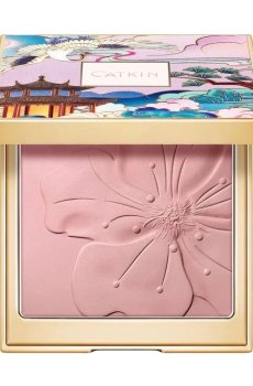 Палетка румян и хайлайтера для лица Catkin 2 In 1 Highlighter & Cheek Blush, C06 Misty Rain, 10 г