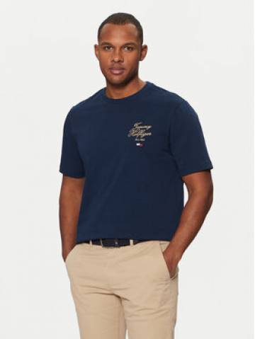 Tommy Hilfiger Футболка MW0MW38334 Cиній Regular Fit