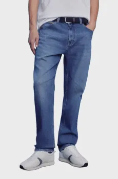 Мужские синие джинсы Regular fit Синий 31 SPRINGFIELD 1752026