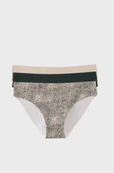 Женские трусики (3 шт) Разноцветный XL womensecret 4932650