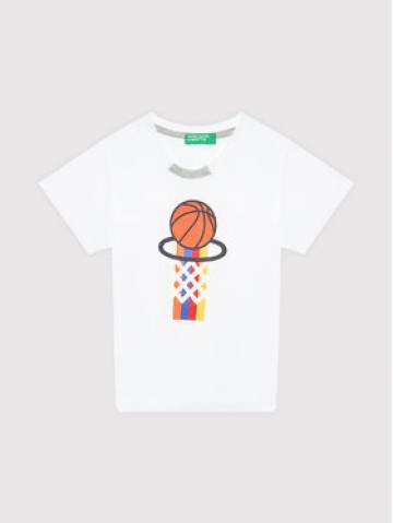 United Colors Of Benetton Футболка 3096C154U Білий Regular Fit United Colors Of Benetton Футболка 3096C154U Білий Regular Fit