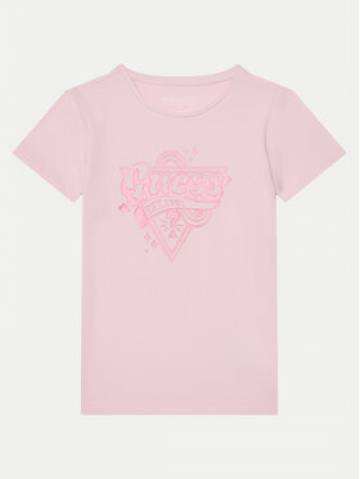 Guess Футболка J5RI02 K6YW4 Рожевий Regular Fit Guess Футболка J5RI02 K6YW4 Рожевий Regular Fit