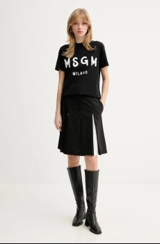 Хлопковая футболка MSGM