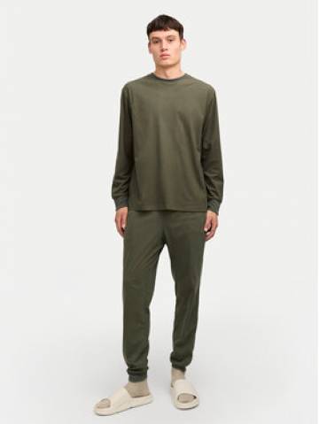 Jack&Jones Піжама Solid 12268536 Зелений Loose Fit Jack&Jones Піжама Solid 12268536 Зелений Loose Fit