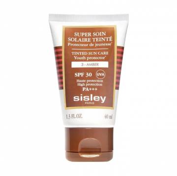 Тонирующий солнцезащитный крем для лица Sisley Super Soin Solaire Tinted, SPF 30 PA+++, 3 Amber, 40 мл Тонирующий солнцезащитный крем для лица Sisley Super Soin Solaire Tinted, SPF 30 PA+++, 3 Amber, 40 мл