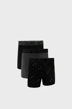 Мужские боксеры (3 шт) M UA Perf Cotton Nov 6in Разноцветный S Under Armour 1383890-001