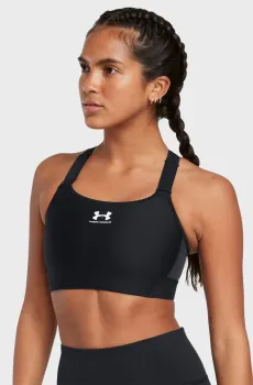 Женский черный топ UA HG Armour High Черный XS Under Armour 1379195-002