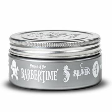 Мужская помада для укладки волос Barbertime Silver 4 Pomade, 150 мл