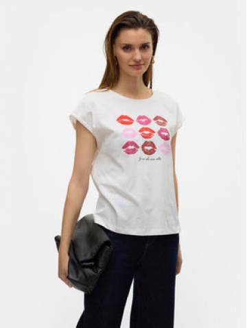 Vero Moda Футболка Cysma 10328272 Білий Regular Fit Vero Moda Футболка Cysma 10328272 Білий Regular Fit