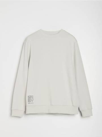 Світшот із принтом - нюдовий Світшот із принтом - нюдовий