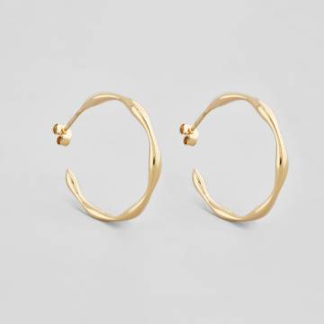 Серебряные серьги с позолотой Minimal 20447п Серебряные серьги с позолотой Minimal 20447п
