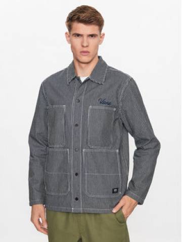 Vans Демісезонна куртка Hickory Stripe Drill Chore Coat VN0008G2 Сірий Regular Fit Vans Демісезонна куртка Hickory Stripe Drill Chore Coat VN0008G2 Сірий Regular Fit