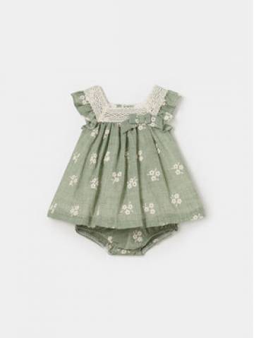 Mayoral Літня сукня 1827 Зелений Regular Fit Mayoral Літня сукня 1827 Зелений Regular Fit