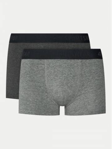 4F Набір з 2 пар боксерів 4FAW23UBXSM027 Кольоровий Slim Fit 4F Набір з 2 пар боксерів 4FAW23UBXSM027 Кольоровий Slim Fit