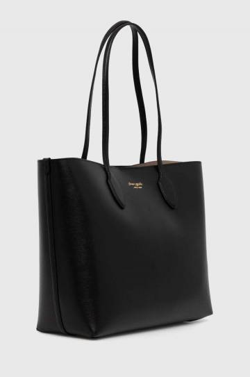 Кожаная сумочка Kate Spade цвет чёрный KC921 Кожаная сумочка Kate Spade цвет чёрный KC921