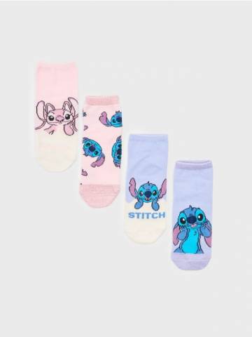 Шкарпетки, 4 пари Stitch - різнобарвний Шкарпетки, 4 пари Stitch - різнобарвний