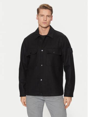 Stone Island Демісезонна куртка 8115120F4 Чорний Regular Fit Stone Island Демісезонна куртка 8115120F4 Чорний Regular Fit