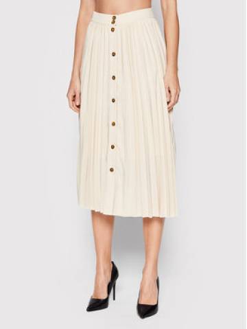Selected Femme Спідниця в складку Yosia 16083839 Бежевий Regular Fit Selected Femme Спідниця в складку Yosia 16083839 Бежевий Regular Fit