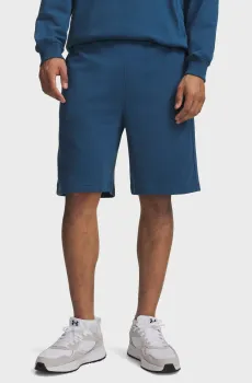 Мужские темно-синие шорты UA Rival LW Shorts Синий M Under Armour 6009345-498