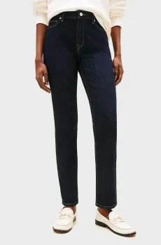 Женские темно-синие джинсы DNM RINSE SLIM RW Синий 24-32 Tommy Hilfiger WW0WW47153