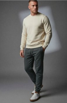 Спортивні штани джогери - синьо-зелений