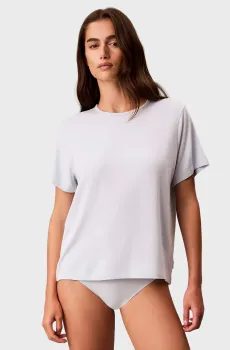 Женская белая футболка RELAXED Белый L Calvin Klein LV00QS7435