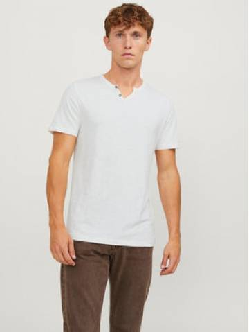 Jack&Jones Футболка Split 12164972 Білий Standard Fit Jack&Jones Футболка Split 12164972 Білий Standard Fit